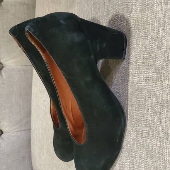 Jeffrey Campbell poetry women  black suade pums size 10 - Picture 15 of 15